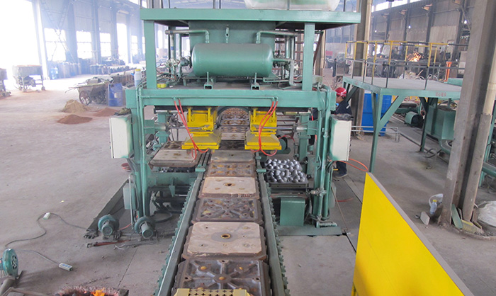 Grinding media ball and mill ball (Steel ball) casting Line