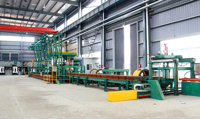 Automatic Horizontal Flaskless Parting Green Sand Molding Machine Line