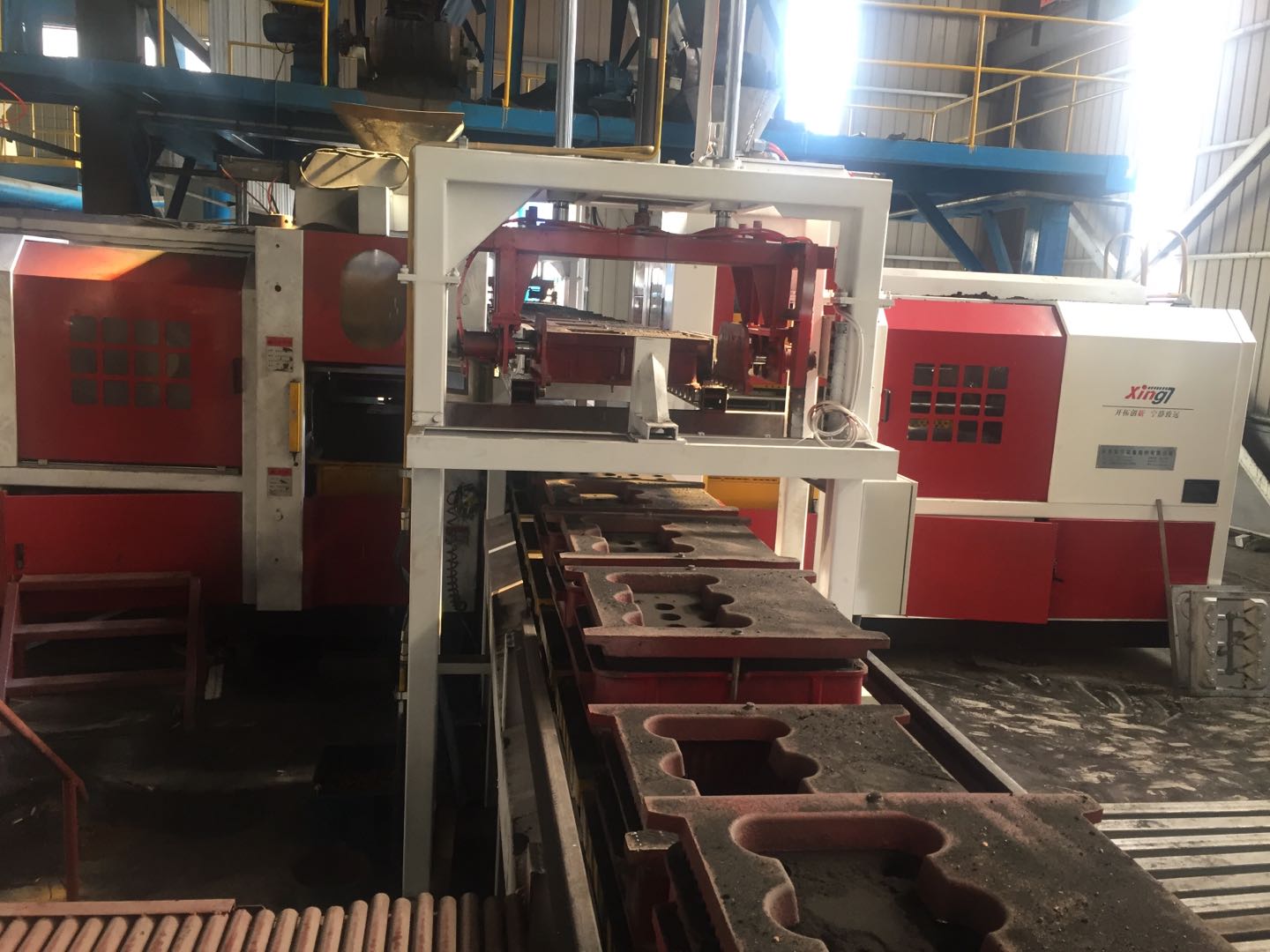 Fully Automatic steel casting foundry Molding Machine