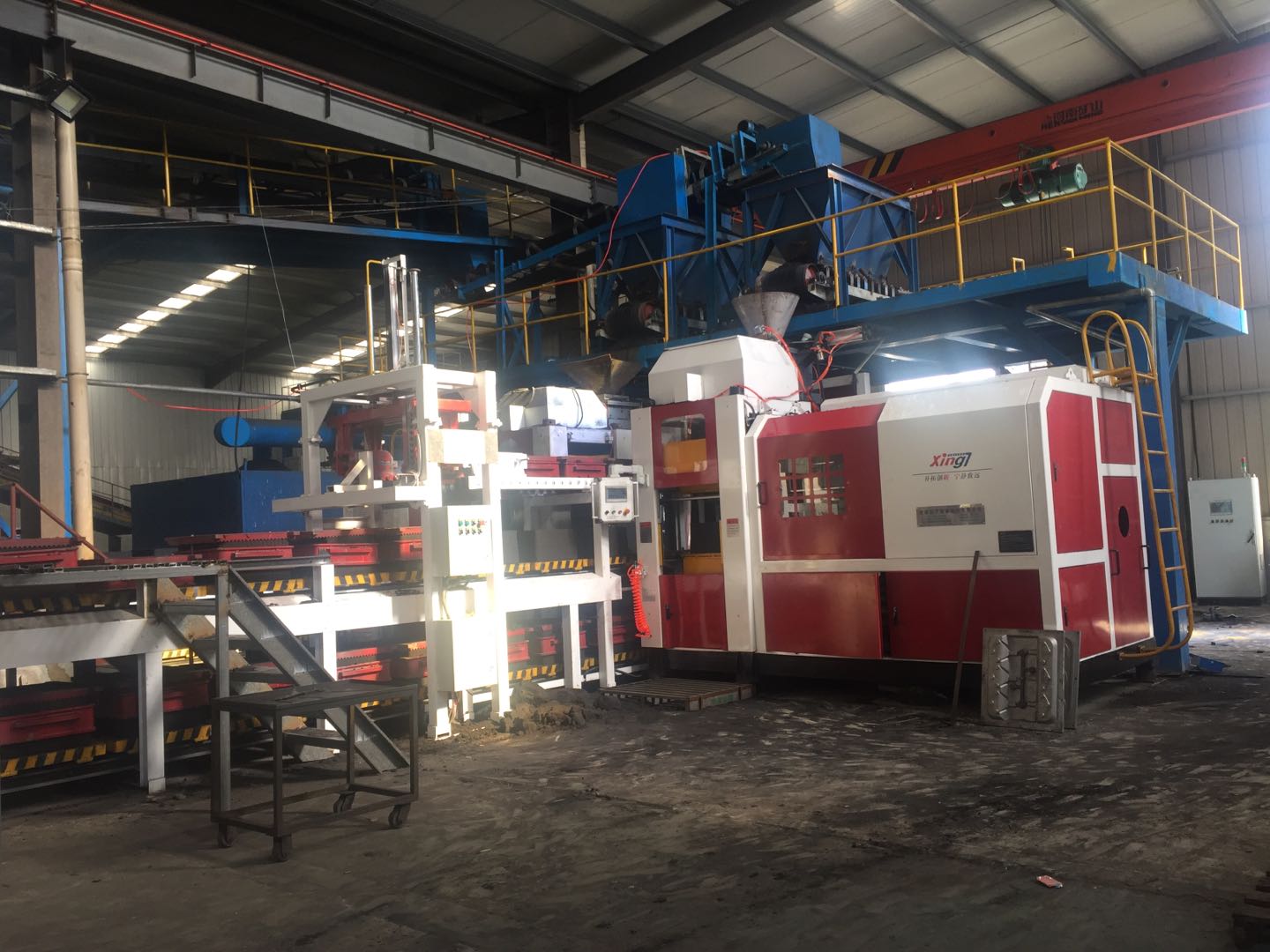 Fully Automatic steel casting foundry Molding Machine