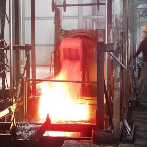 Overturning Full-fiber Bogie-hearth Resistance Furnace