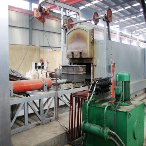 Overturning Full-fiber Bogie-hearth Resistance Furnace