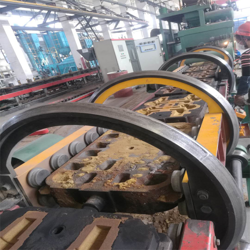 High Chrome mill ball casting production line