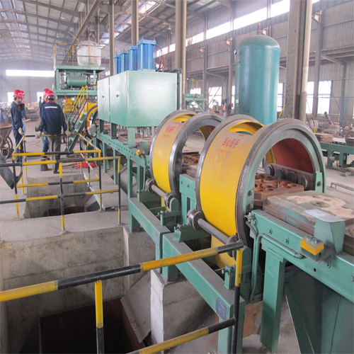 High Chrome mill ball casting production line