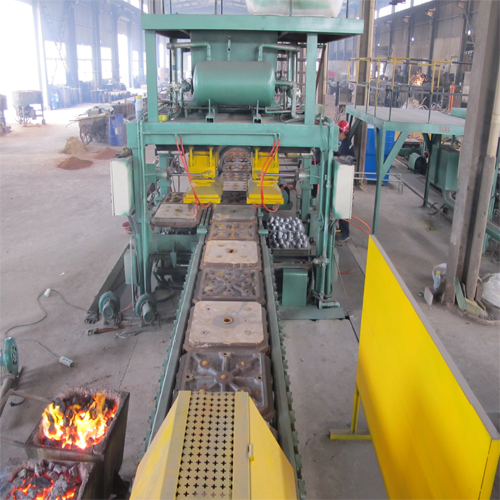 High Chrome mill ball casting production line